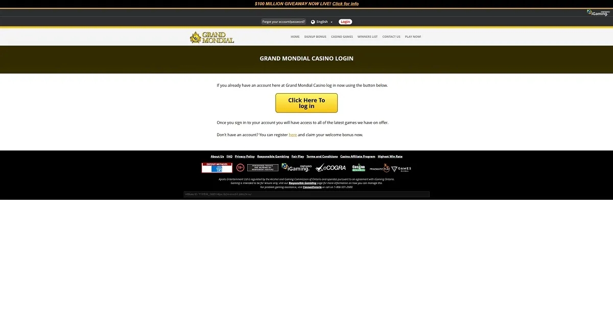 Grand Mondial App New — Casino Grand Mondial App Odds: A Canadian Review